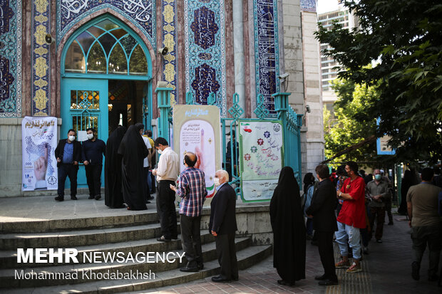 جشن انتخابات- حسینیه ارشاد تهران
