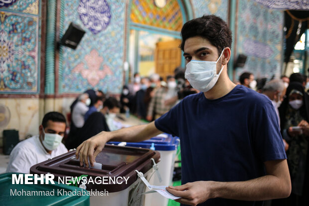 جشن انتخابات- حسینیه ارشاد تهران