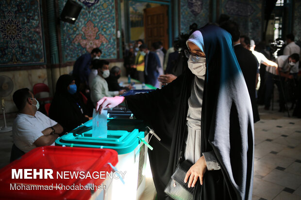 جشن انتخابات- حسینیه ارشاد تهران