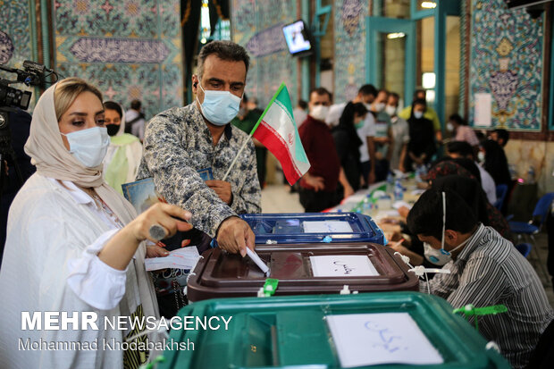 جشن انتخابات- حسینیه ارشاد تهران