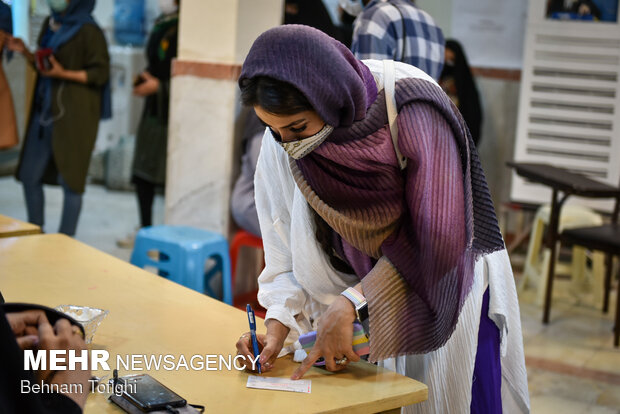 جشن انتخابات - محله ولنجک
