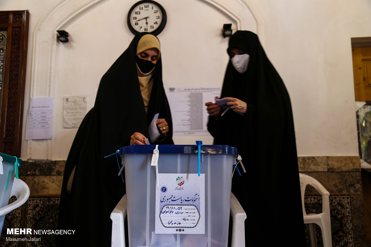 مشارکت بیش از ۶۰ درصدی مردم مازندران در انتخابات