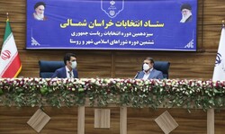 حضور ۶۰ درصدی مردم خراسان شمالی در انتخابات تا ساعت ۲۴
