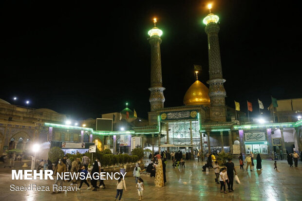 مراسم عزاداری در حرم حضرت عبدالعظیم(ع) برگزار می شود