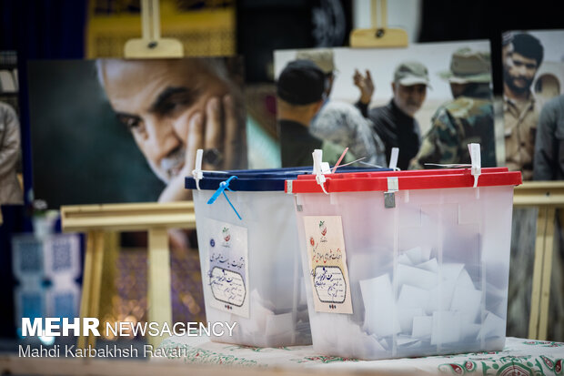 جشن انتخابات -  بیت الزهرا کرمان