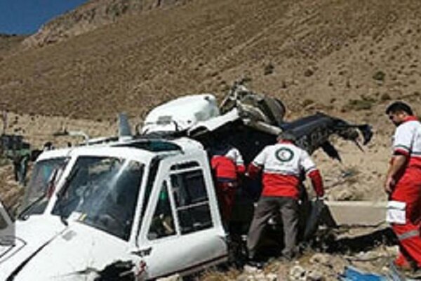 Rescue helicopter crashes in W Iran 