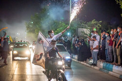 People in Shiraz, Tabriz celebrate Raeisi's victory