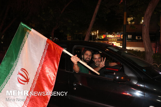 People in Shiraz, Tabriz celebrate Raeisi's victory