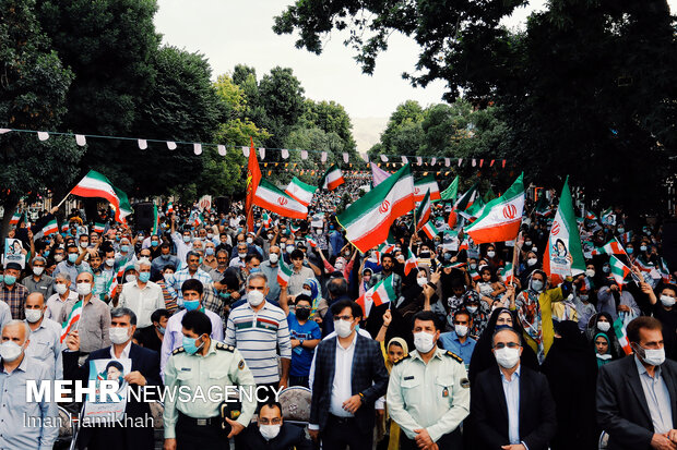 جشن شکرانه حضور در همدان
