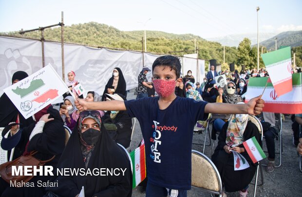 جشن «شکرانه نعمت حضور» در گرگان