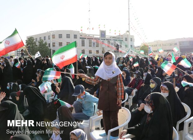 جشن بزرگ پیروزی انتخابات در مشهد