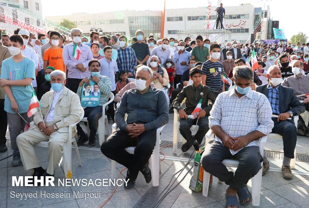 جشن بزرگ پیروزی انتخابات در مشهد