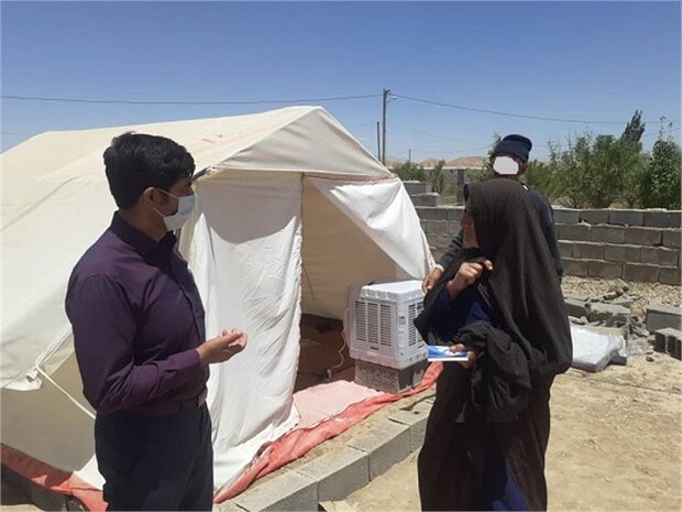 مسکن مددجویان زلزله‌زده خراسان شمالی قبل از فصل سرما ساخته می‌شود