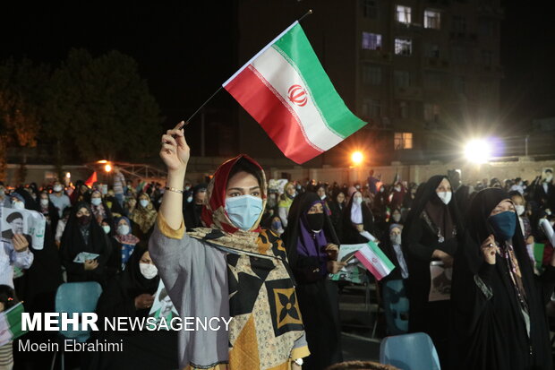 جشن بزرگ پیروزی آیت الله رئیسی در کرمانشاه برگزار شد