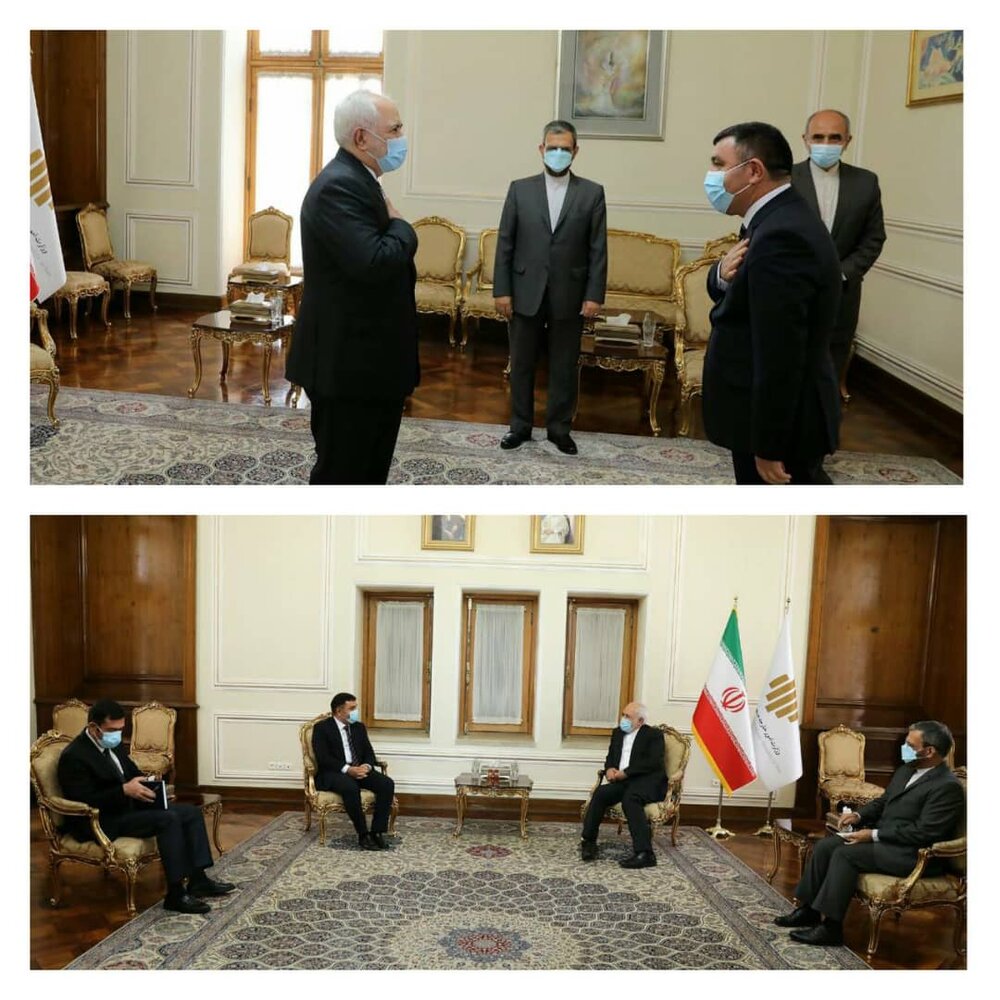 4 ongoing foreign envoys bid farewell to FM Zarif on Mon.