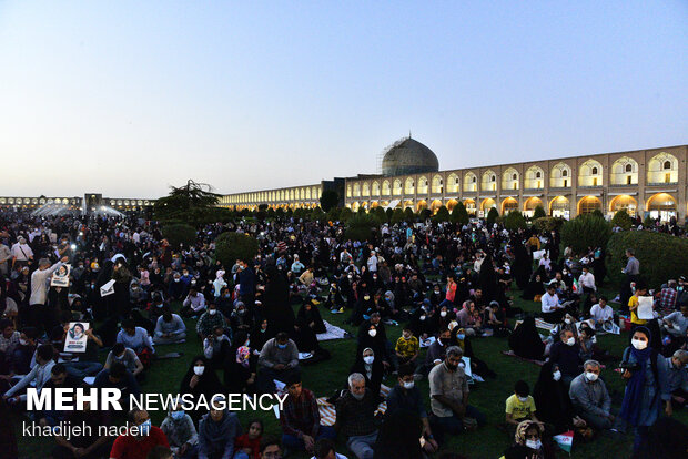 People in Isfahan celebrate ‘Raeisi’ election victory