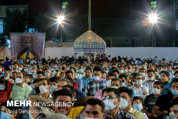 Celebrating Imam Reza birthday anniversary in Yazd