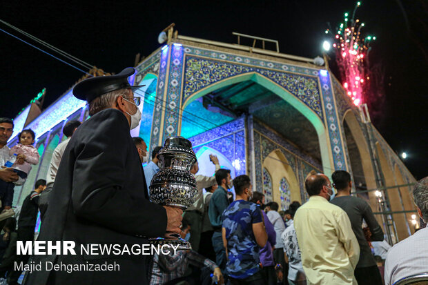 Celebrating Imam Reza birthday anniversary in Yazd