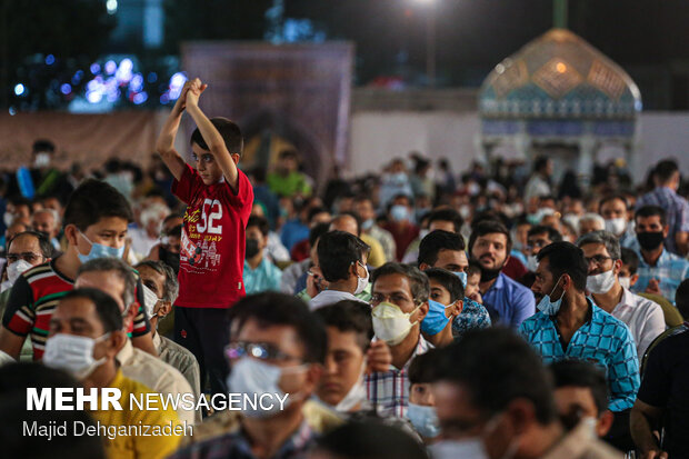 Celebrating Imam Reza birthday anniversary in Yazd