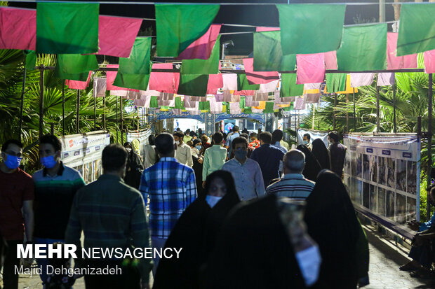 Celebrating Imam Reza birthday anniversary in Yazd