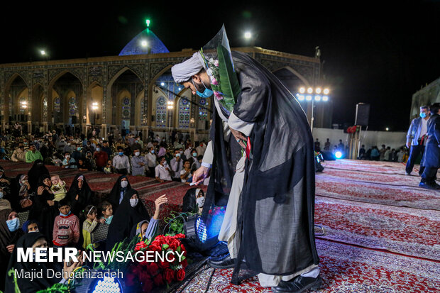 Celebrating Imam Reza birthday anniversary in Yazd