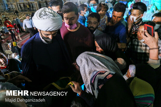 Celebrating Imam Reza birthday anniversary in Yazd