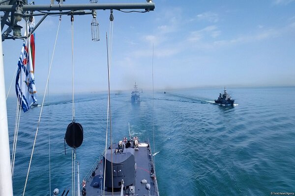 Azeri Navy starts tactical exercises in Caspian Sea