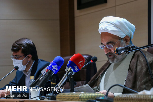 نشست خبری حجت الاسلام محمد مصدق