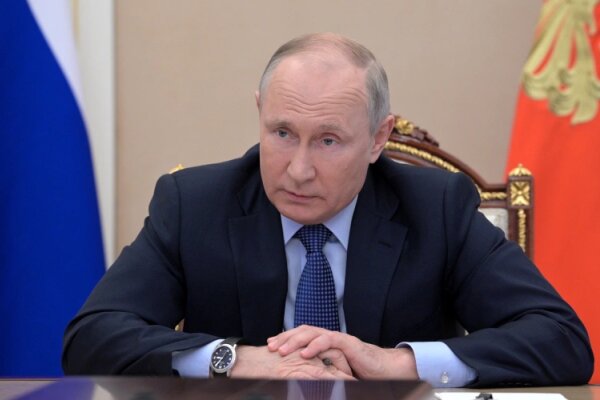 پوتین به رئیس جمهور عراق تسلیت گفت