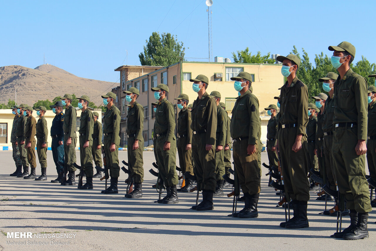 سربازان نمونه شهرستان های شرق استان تهران تقدیر شدند