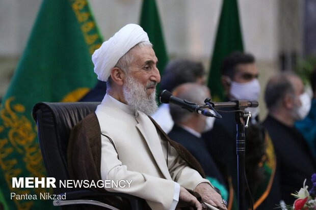 Imam Reza birthday anniv. held in Imam Khomeini Mausoleum