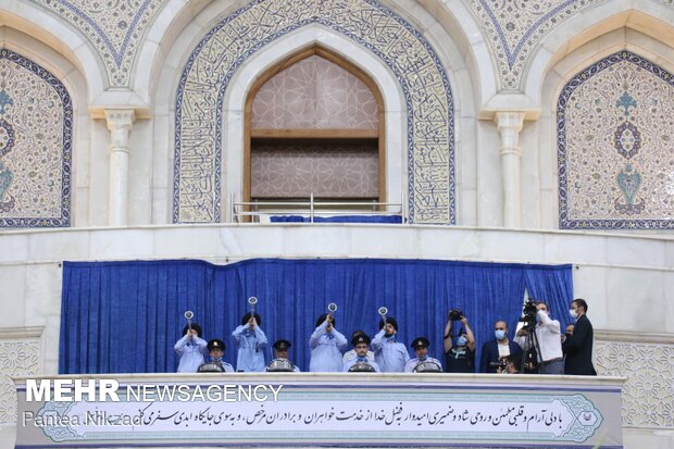 Imam Reza birthday anniv. held in Imam Khomeini Mausoleum