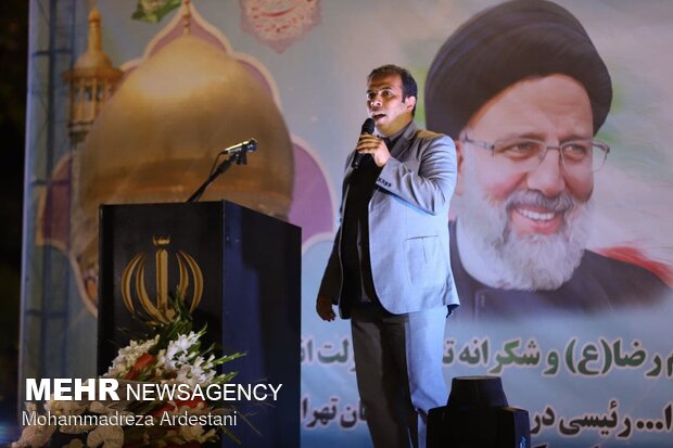 جشن شکرانه حضور در انتخابات در ورامین برگزار شد