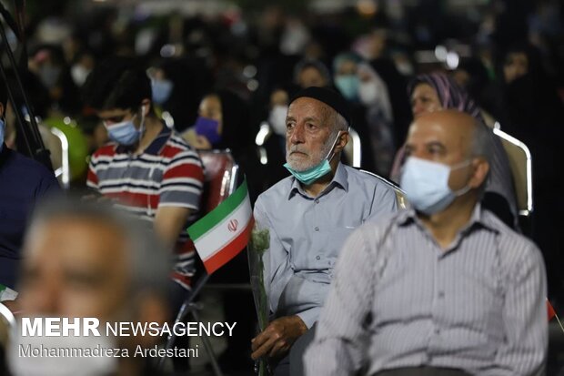 جشن شکرانه حضور در انتخابات در ورامین برگزار شد