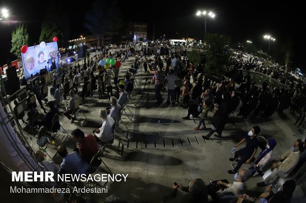 جشن شکرانه حضور در انتخابات در ورامین برگزار شد