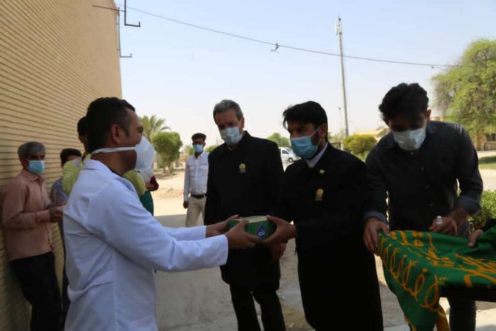 مدافعان سلامت شهرستان دشتی تجلیل شدند