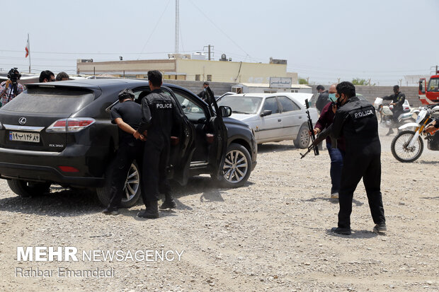 Police destroys 16 tons of illegal drugs in S Iran