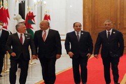 Egypt, Jordan, Iraq leaders stress Palestinian rights