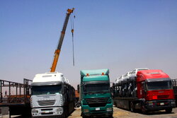Irak'a açılan Mehran Sınır Kapısı’ndan ihracat sürüyor