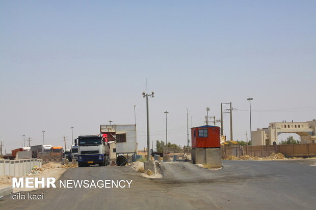 یک میلیون تن کالا از مرز مهران به عراق صادر شد