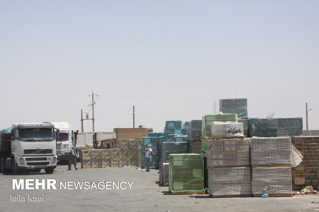 رونق صادرات در مرز مهران