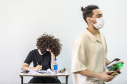 Uni. entrance exam for art students