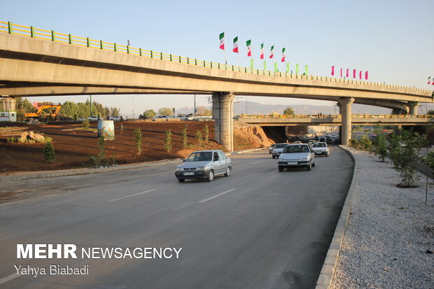 افتتاح پروژه‌های شهری کرمانشاه
