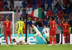 خیز بلند ایتالیا برای قهرمانی با شکست بلژیک