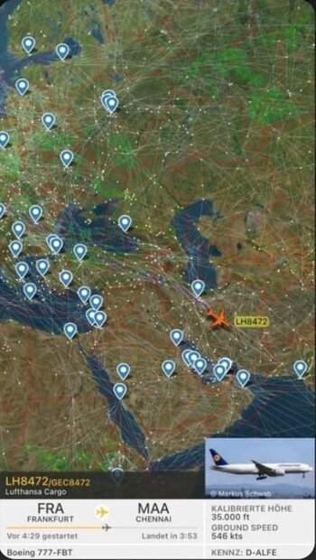 European airliners resume using Iran airspace: IAC official