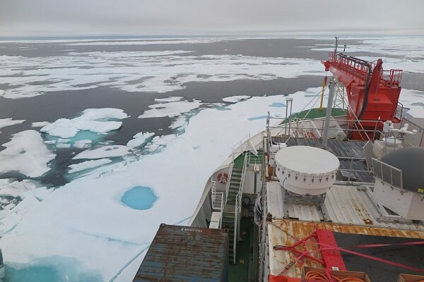 رکورد ذوب یخ در سردترین نقطه قطب شمال شکسته شد
