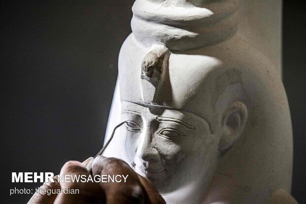 ساخت مجسمه فراعنه در مصر برای رقابت با چین
