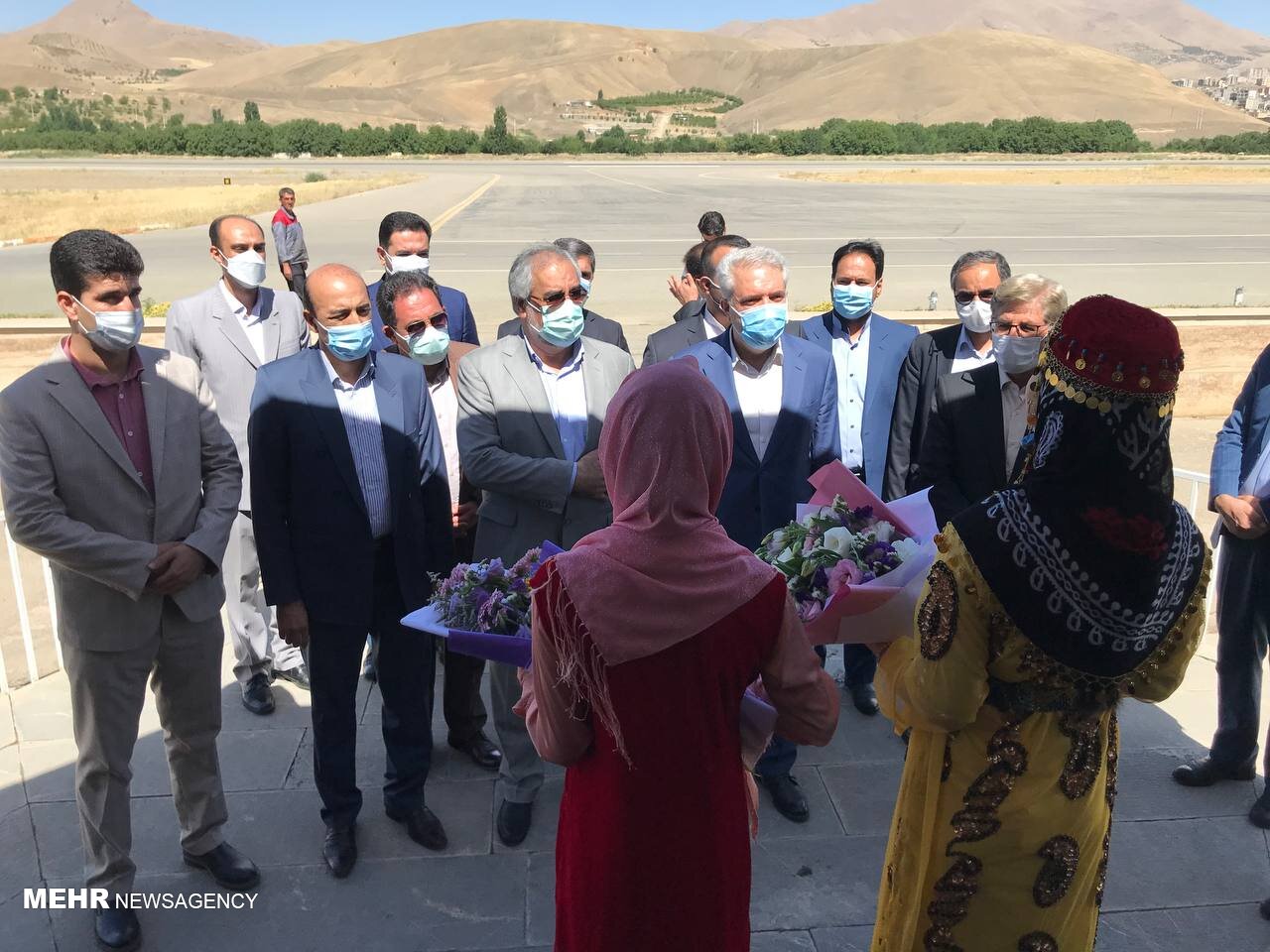 وزیر میراث فرهنگی سفر دو روزه خود به کردستان را از سنندج آغاز کرد