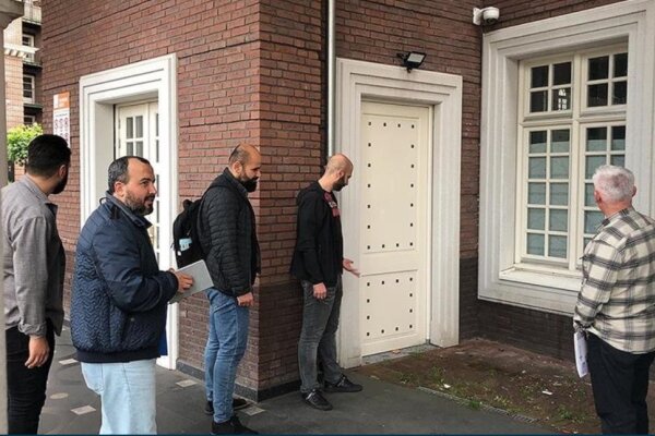 مسجد آمستردام هدف تعرض اسلام ستیزانه قرار گرفت