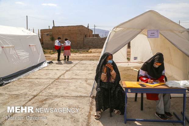 BHCU teams assist people in quake-hit areas in N. Khorasan